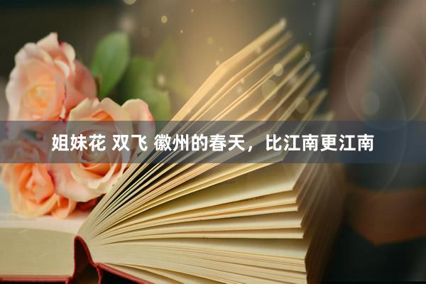 姐妹花 双飞 徽州的春天，比江南更江南