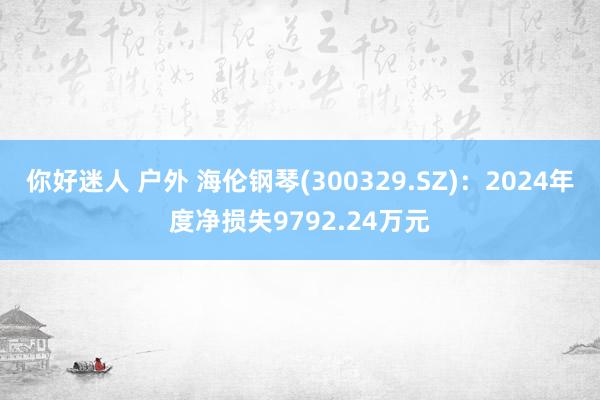 你好迷人 户外 海伦钢琴(300329.SZ)：2024年度净损失9792.24万元